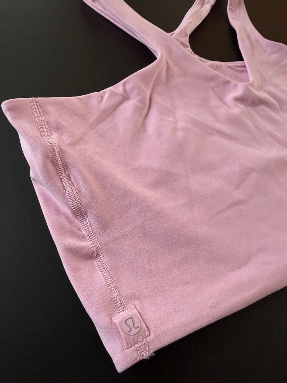 lululemon Light Pink Racerback Sports Bra Top - Picture 5 of 7